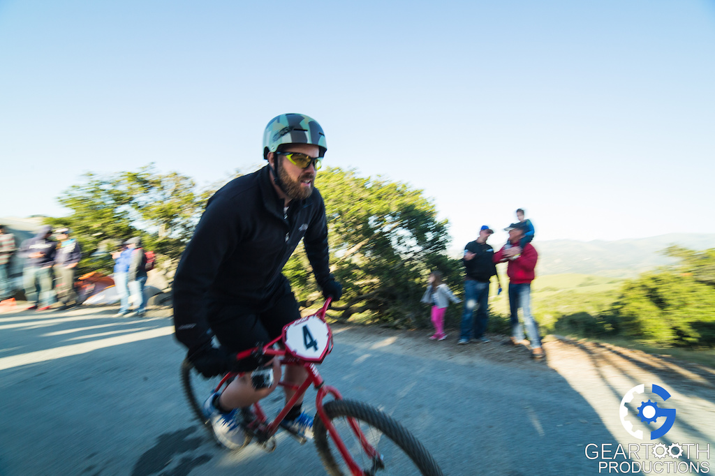 Second annual CLIF Bar Klunker Crit at the CLIF bar campsite. 4 klunkers, one winner.

https://geartooth.smugmug.com/Action-Sports/Sea-Otter-Classic-2016/CLIF-Bar-Klunker-Crit-2016/