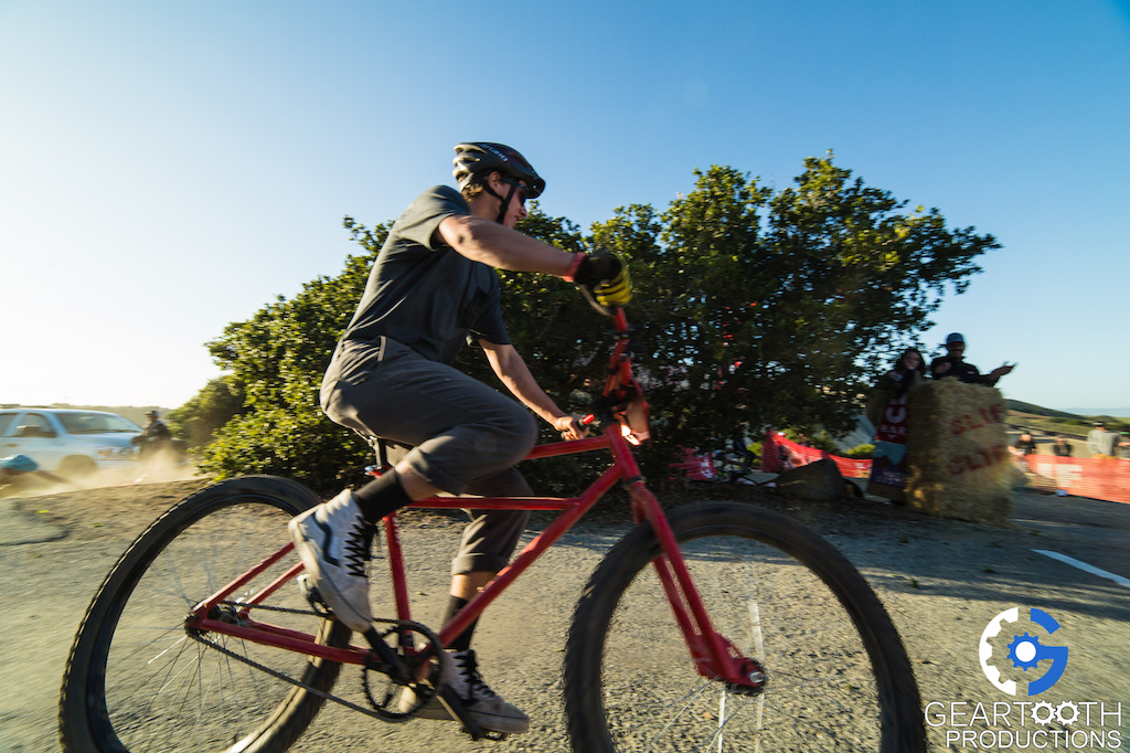 Second annual CLIF Bar Klunker Crit at the CLIF bar campsite. 4 klunkers, one winner.

https://geartooth.smugmug.com/Action-Sports/Sea-Otter-Classic-2016/CLIF-Bar-Klunker-Crit-2016/