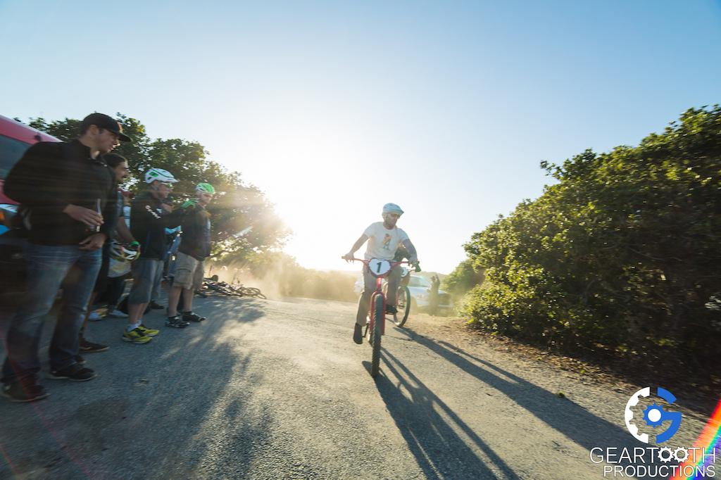 Second annual CLIF Bar Klunker Crit at the CLIF bar campsite. 4 klunkers, one winner.

https://geartooth.smugmug.com/Action-Sports/Sea-Otter-Classic-2016/CLIF-Bar-Klunker-Crit-2016/