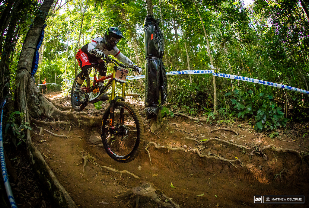 Manon Carpenter took second place today. She was charging hard all morning in practice.