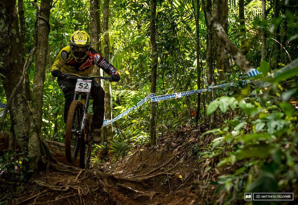 Mick Hannah was on flying today on his home soil. Second fastest in qualifying.
