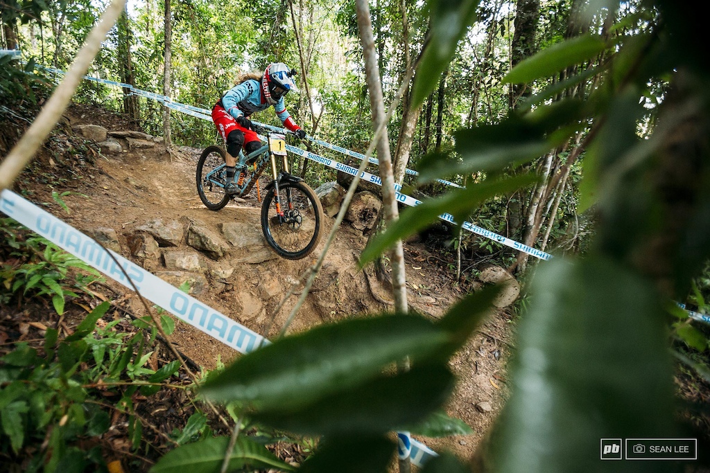Rachel Atherton is looking composed, focused, and near-on unstoppable