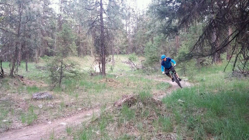 Screenshot. Still trying to figure out the camera.  Getting dusty already. #bikepenticton