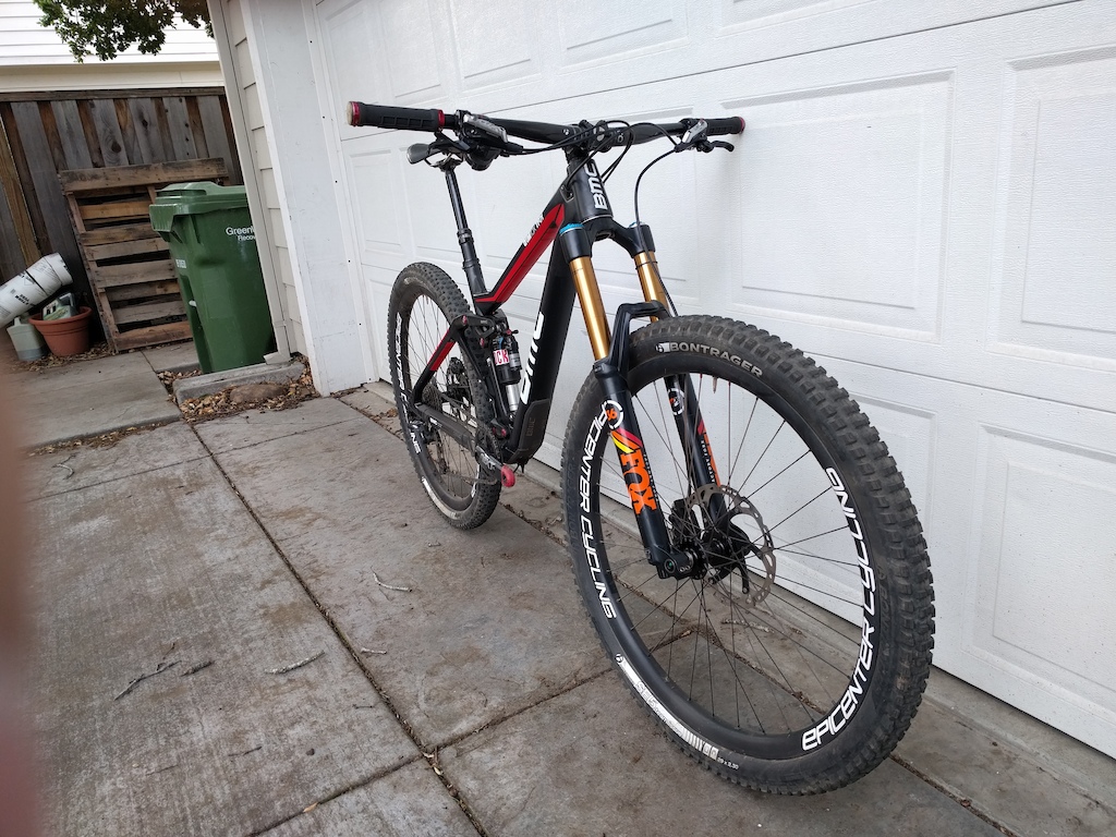 2015 BMC Trailfox TF01, Carbon wheels