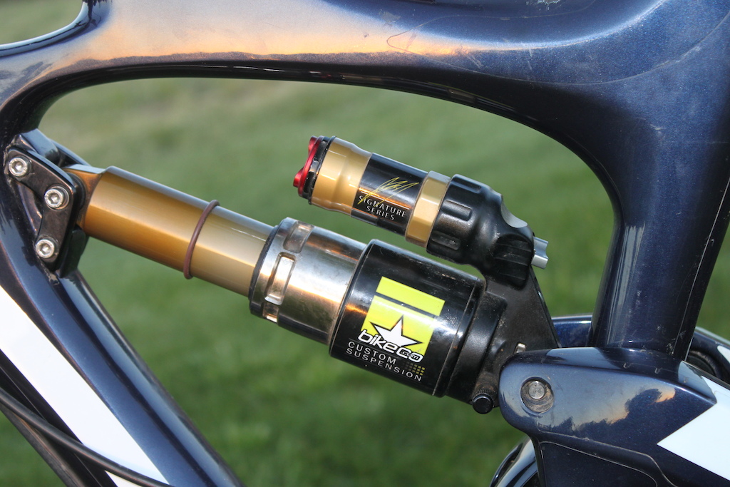 2014 Ibis Mojo HDR Carbon 650B, HD3 BikeCo custom shock