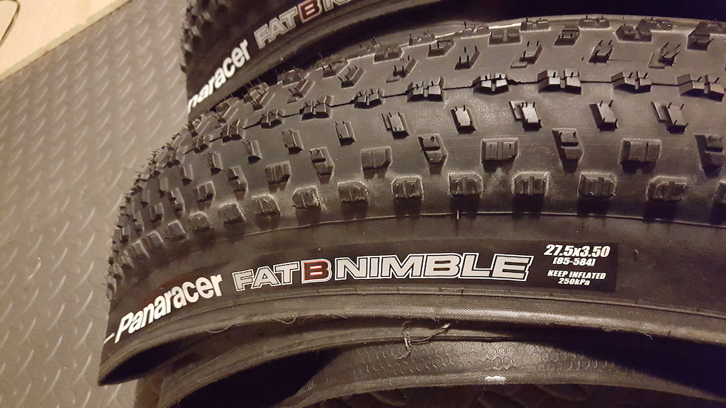 0 Panaracer Fat B Nimble 27.5plus tires
