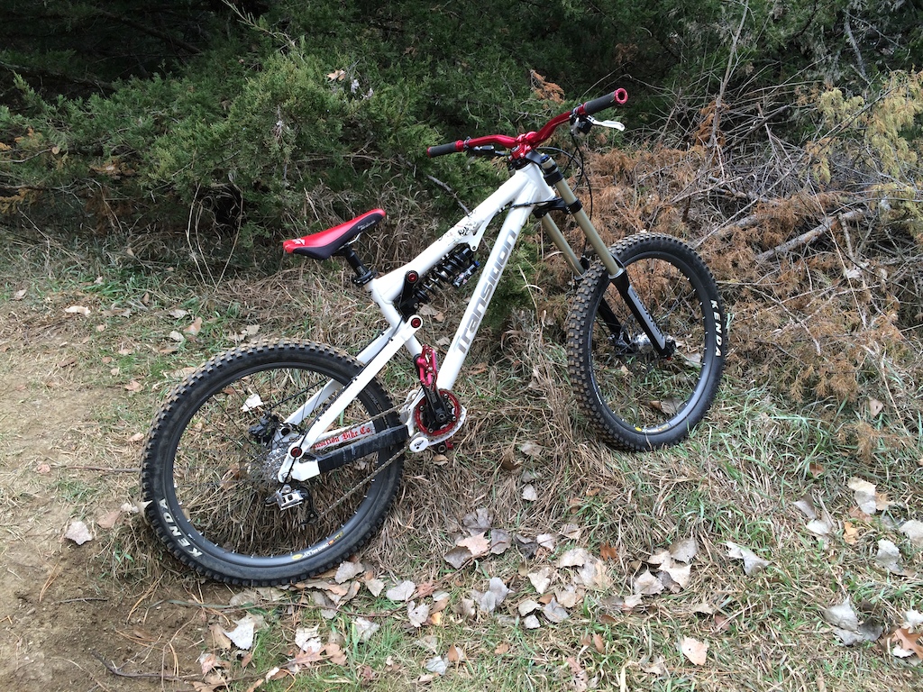 Just out at some local trails with my DH rig.