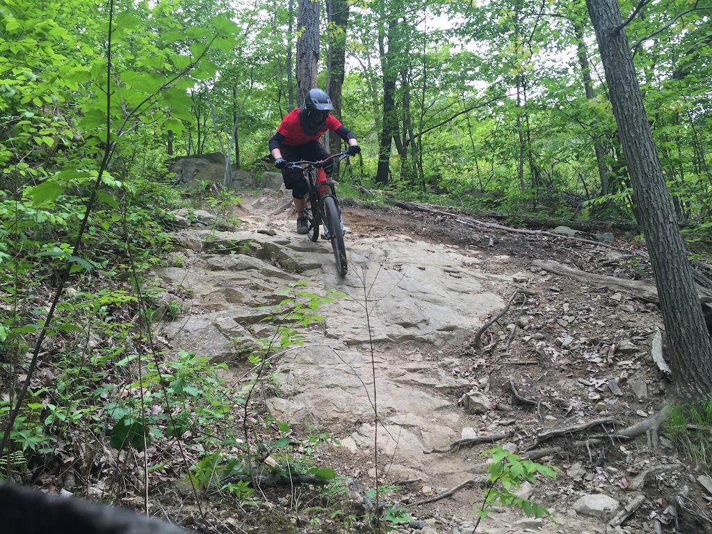 Rode my Commencal Meta AM V4 today at creek because I'm waiting on a new fork for my DH bike (in the mail). The meta is ridiculously capable, I felt very confident charging both jump and technical trails