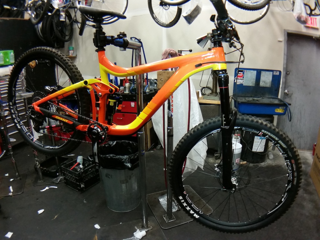 2015 Giant Reign 1 upgraded, Mechanic owned