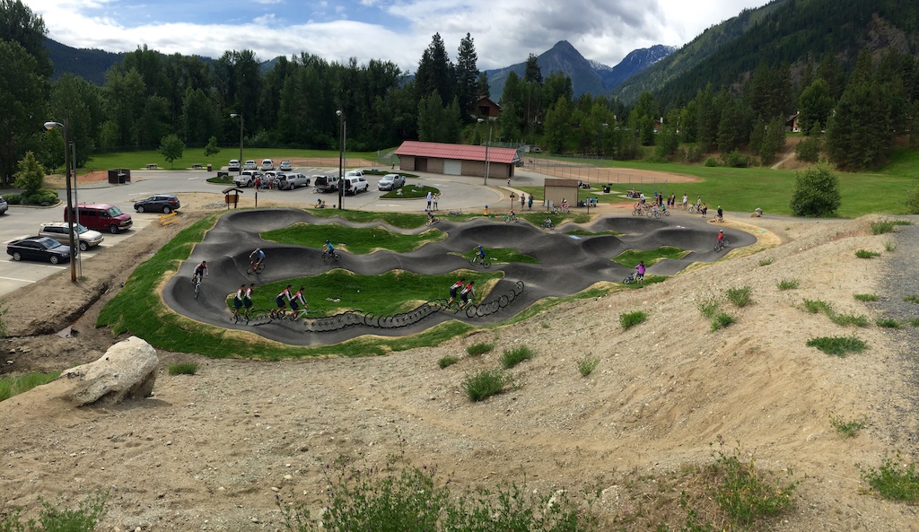 Levy pump track is super cool
