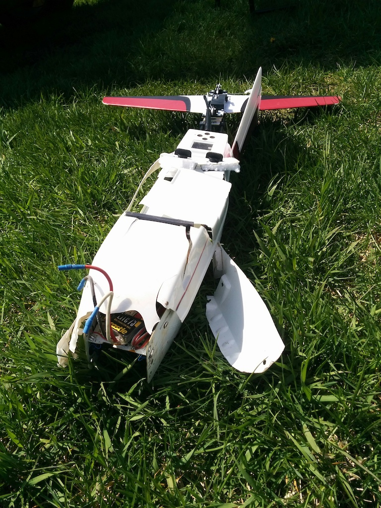 After day 1 of successful flights, the Rev IV kamikazeed out of the sky on day 2