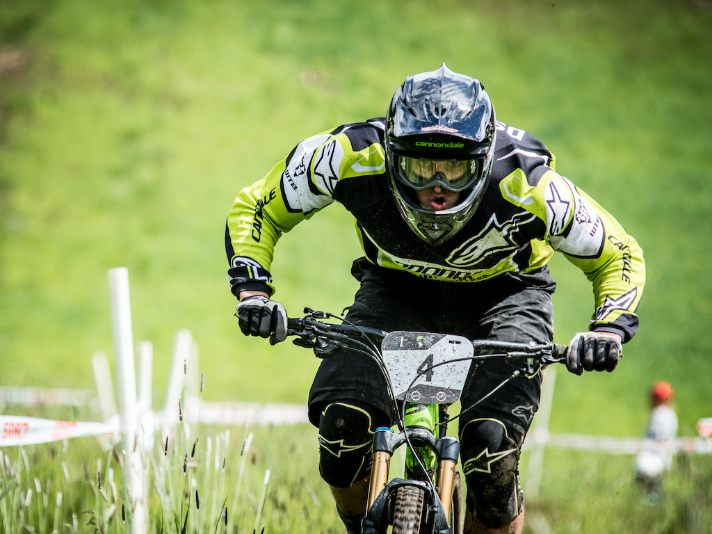 Marco Osborne races in the 2016 Whistler Spring Classic - Whistler, BC. Photo by Scott Robarts