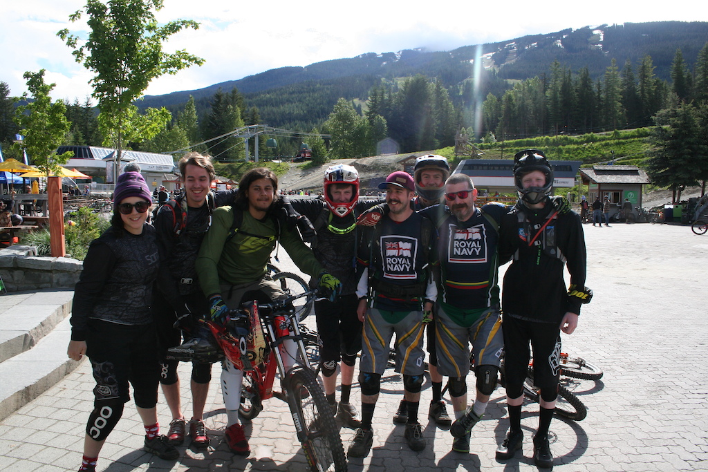 All the Trainees have an awesome Whistler Bike Park Opening Day session