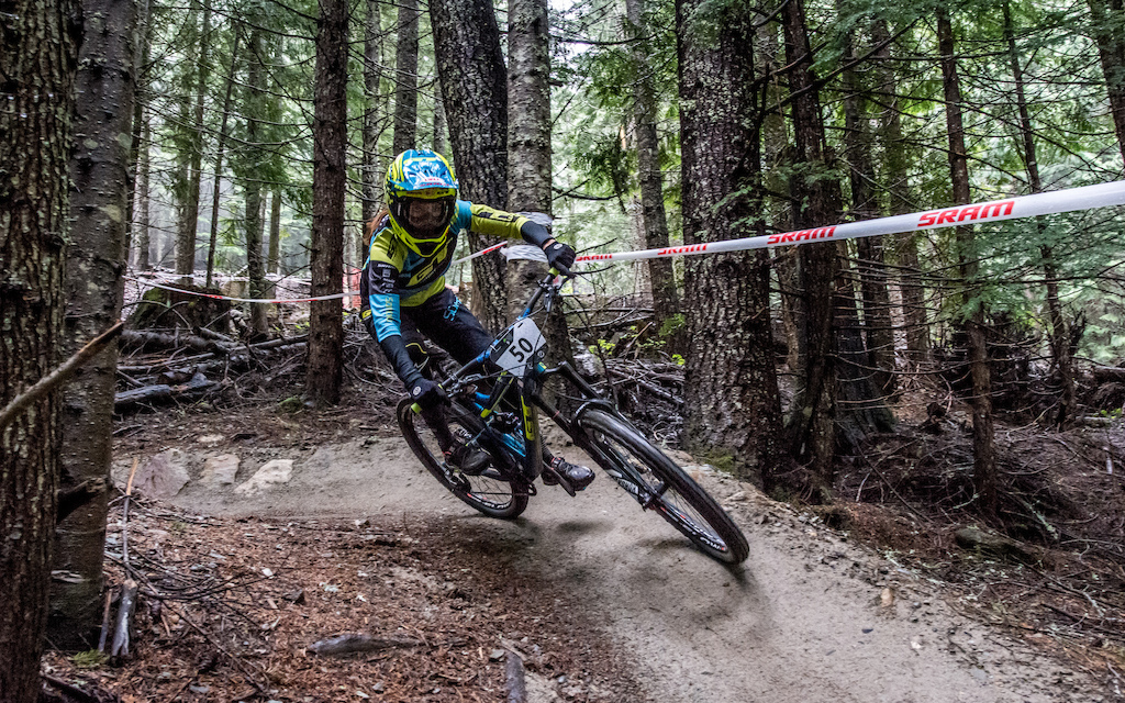 Anneke Beerten races in the 2016 Whistler Spring Classic - Whistler, BC. Photo by Scott Robarts