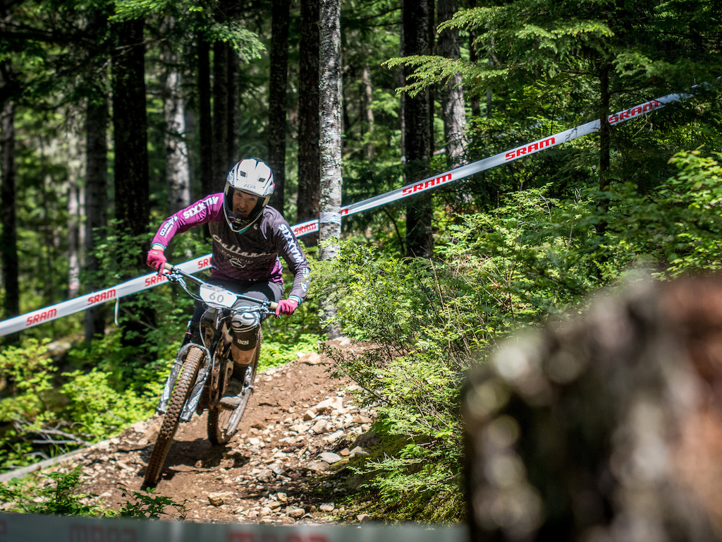 Emily Sabelhaus races in the 2016 Whistler Spring Classic - Whistler, BC. Photo by Scott Robarts