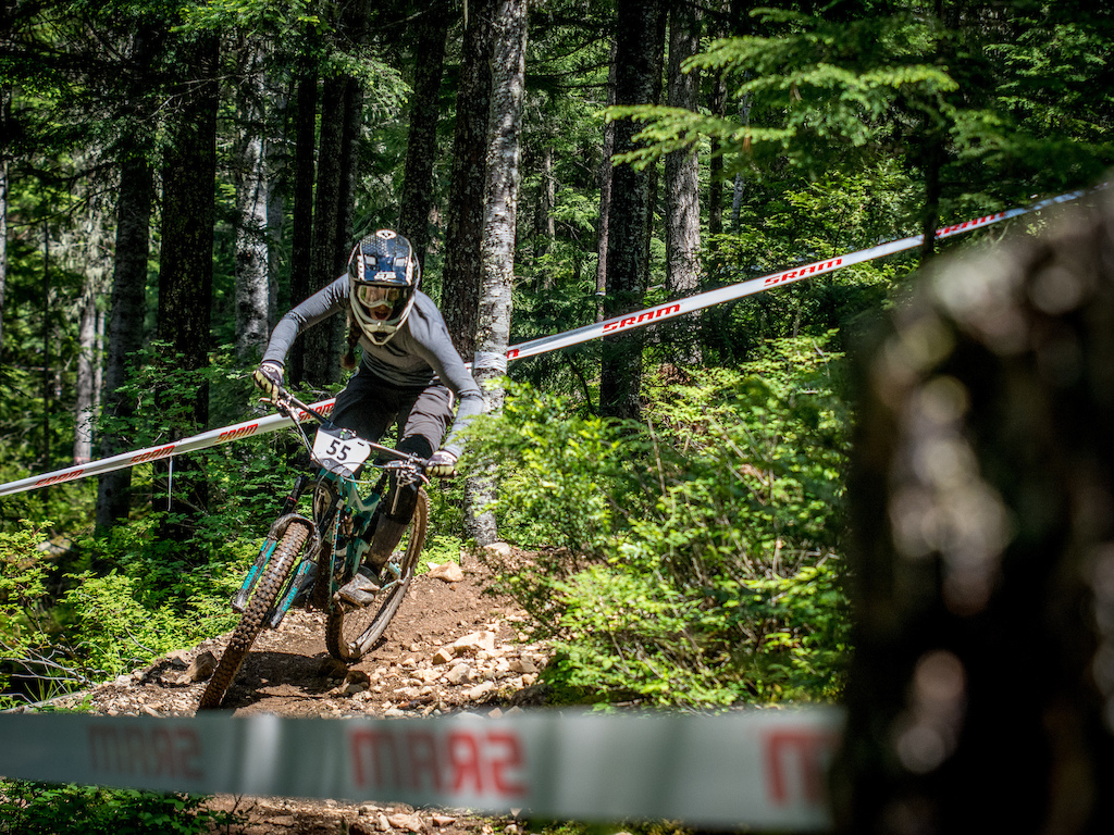 Georgia Astle races in the 2016 Whistler Spring Classic - Whistler, BC. Photo by Scott Robarts
