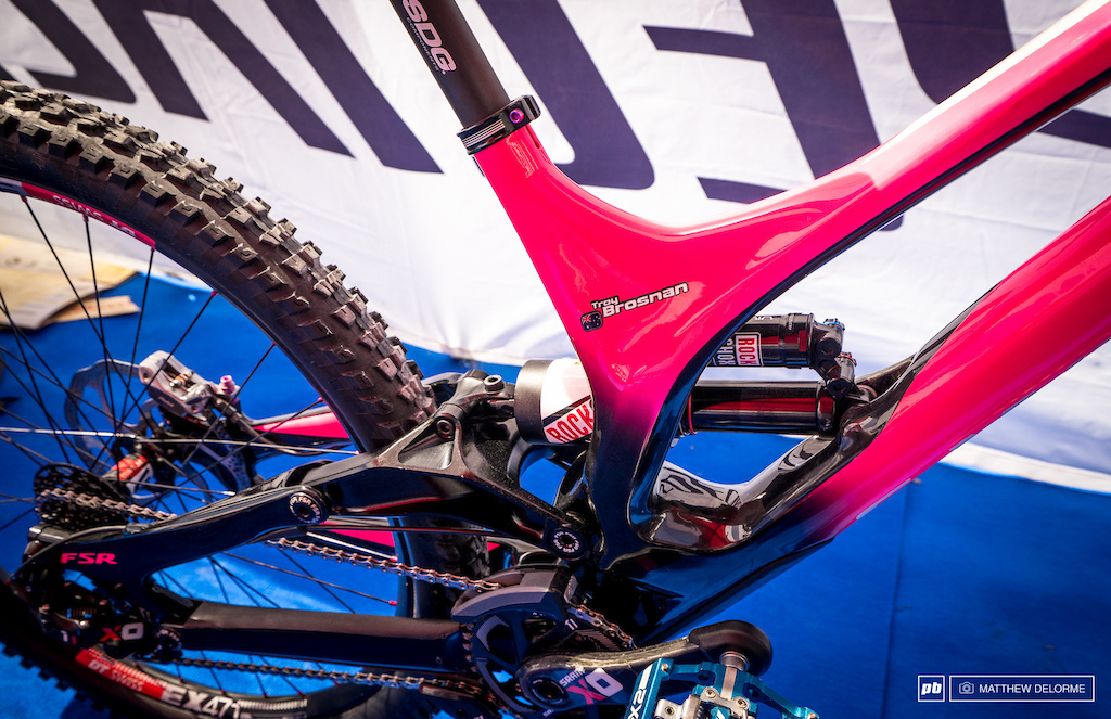 Troy Brosnan's Specialized Demo - Fort William World Cup 2016