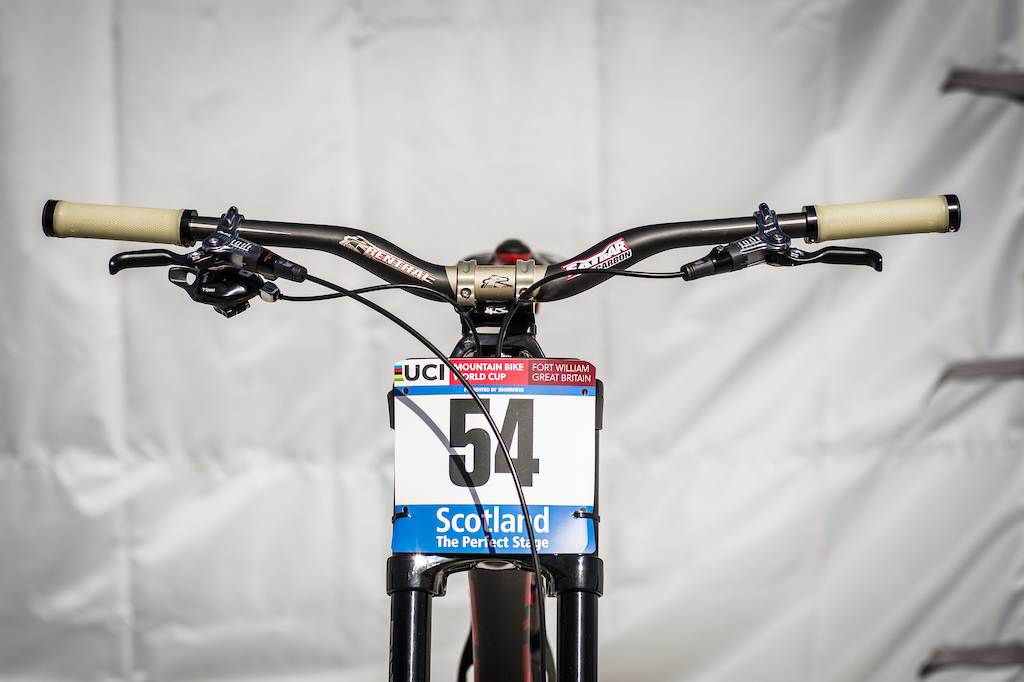 Jack Moir's Intense Factory Racing bike for Fort William.