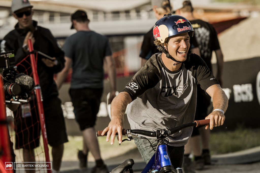 Drew visited Leogang straight after X Games in Austin but his MTB debut is still getting on slowly. Despite being bit sore after Swatch Rocket Air he managed to pull massive flatspins but it wasn't enough to even scratch the final list.