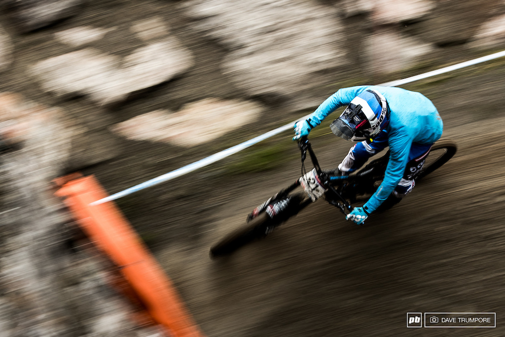 After a promising result last week, first year Elite rider Alex Marin struggled in the mud of Leogang today.