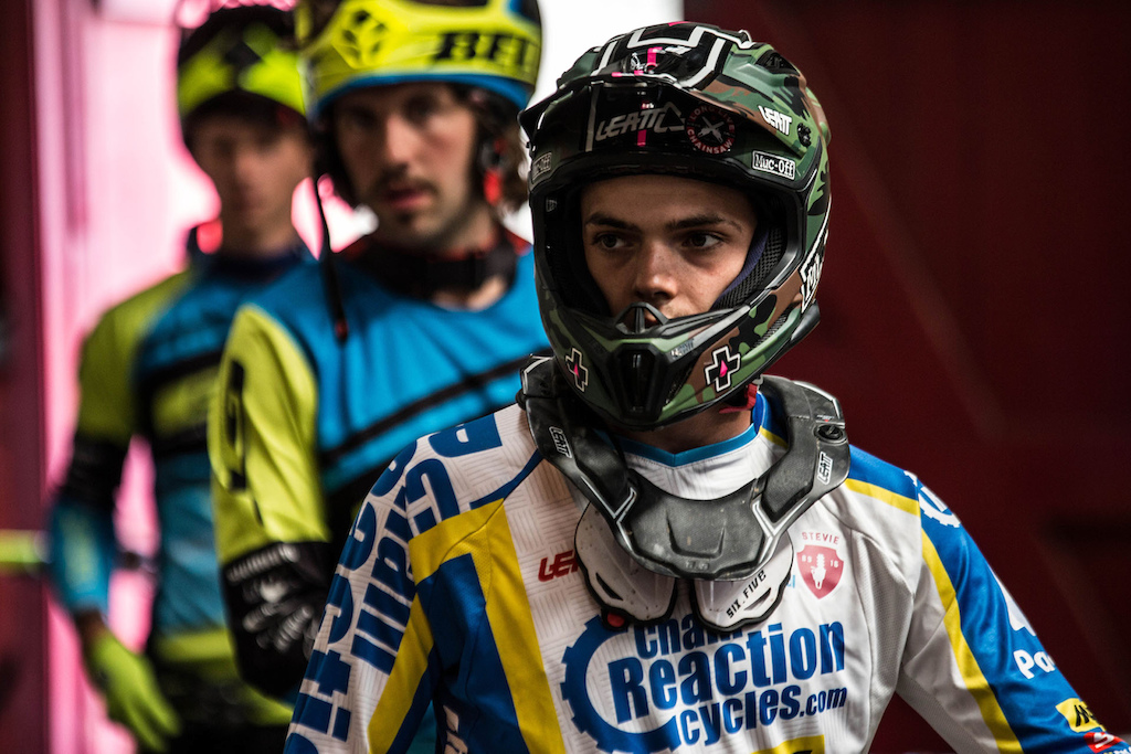Team Chain Reaction Cycles Paypal - Fort William World Cup, 2016.
Photo credit: Simon Nieborak