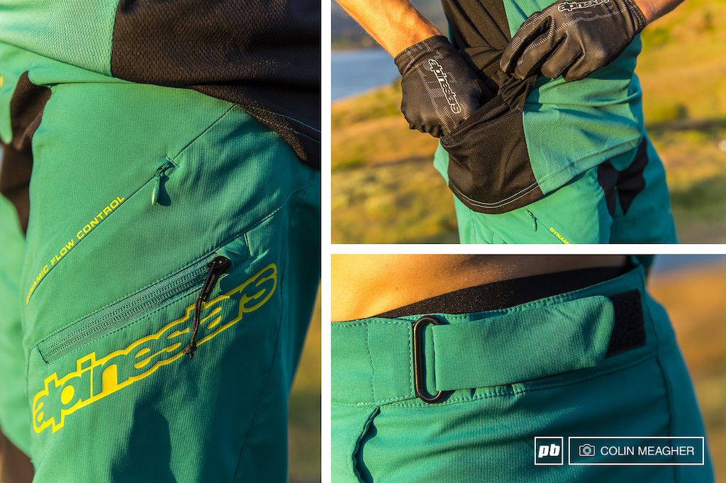 Details of the Drop 2 Shorts and the Drop 2 SS Jersey.