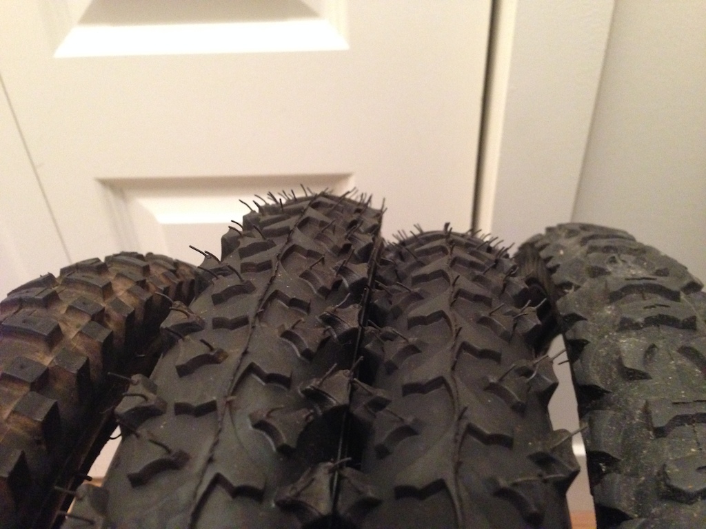 0 various mtb tires