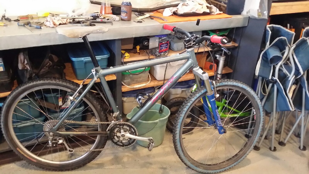 Franken-Stumpy! Couple more tweaks coming but she's ready to roll!