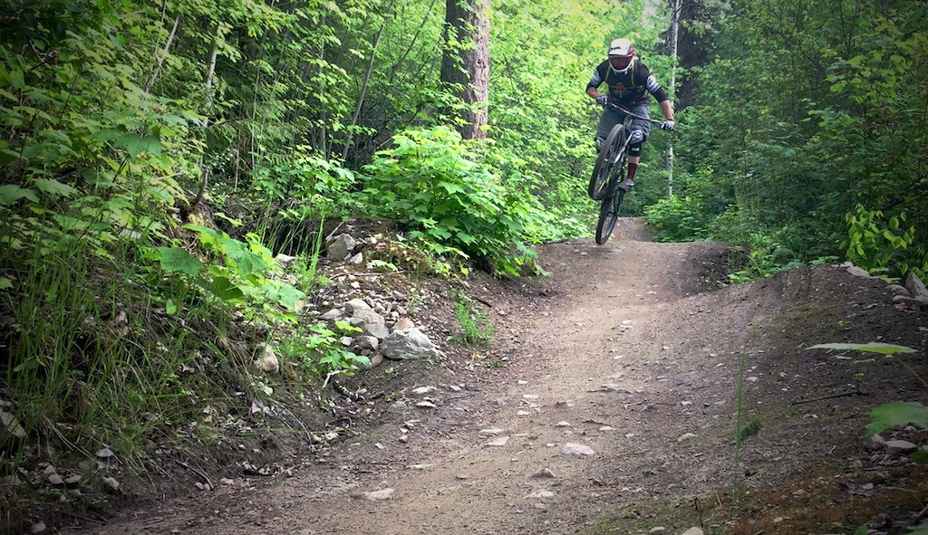 catching a little trail boost on Father's Day. Snabb E