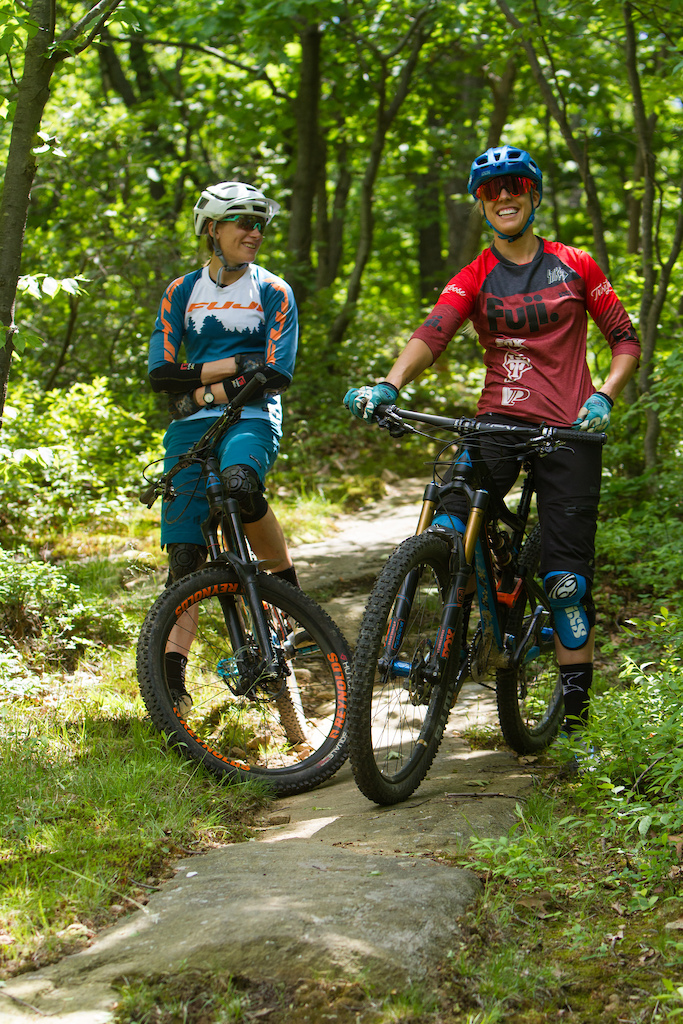 Fuji Bike's Women's Enduro Team at Mountain Creek Bike Park