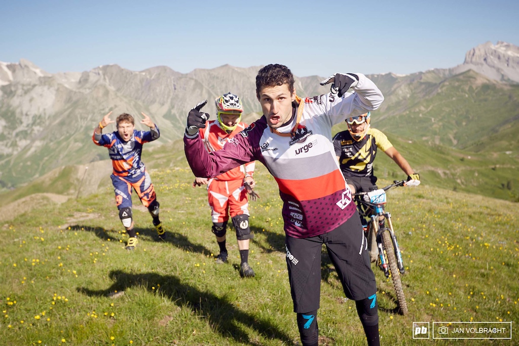 Florian Nicolai and company having fun