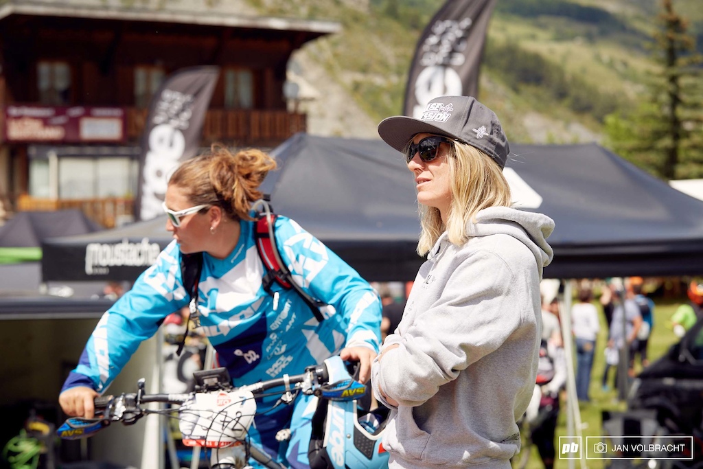 With the EWS coming up Cecile Ravenal is taking it slow. She is not racing tomorrow.