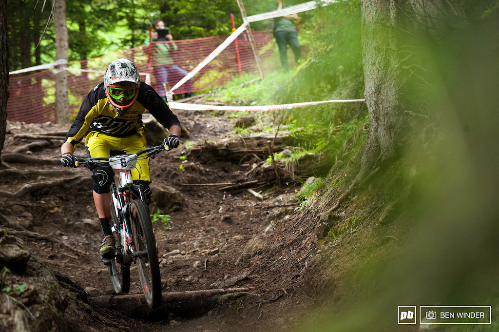 Matteo Raimondi looked pretty relaxed on the bike all weekend but put down an amazing time and into 2nd place.