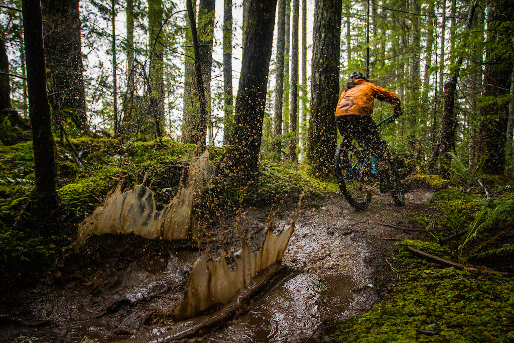 Very few people like the idea of getting soaked while riding but once your wet, you quickly warm up to the fact that puddle smashing is the best time ever.