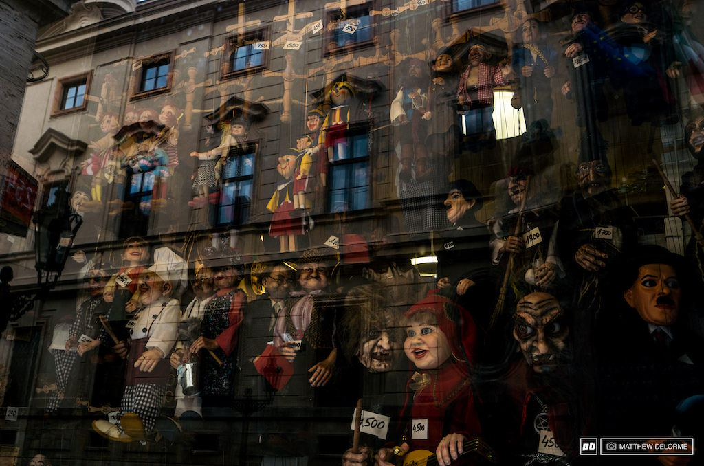 Marionette dolls and the are a big part of the fairy tale feel of Prague.