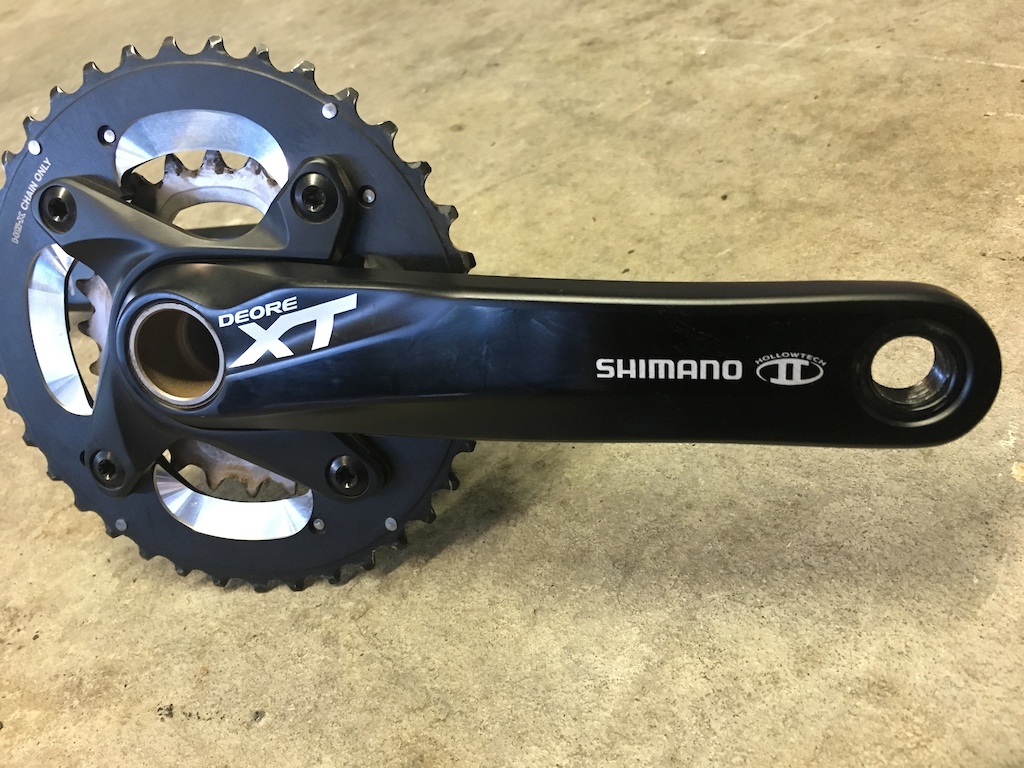 2015 Shimano XT crank