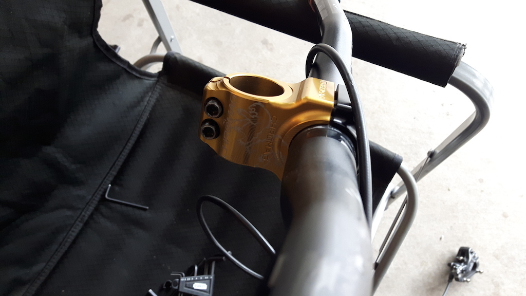 0 Gold Chromag Ranger 40mm stem