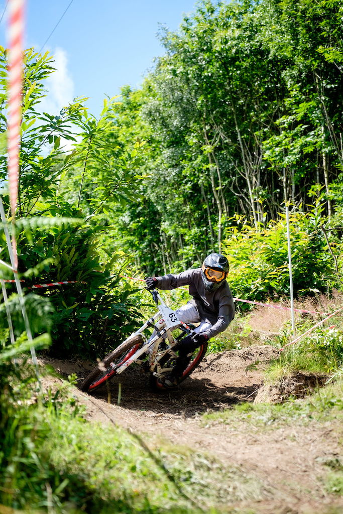 Round 5 of the Gravity Project DH race series at Hollycombe, UK