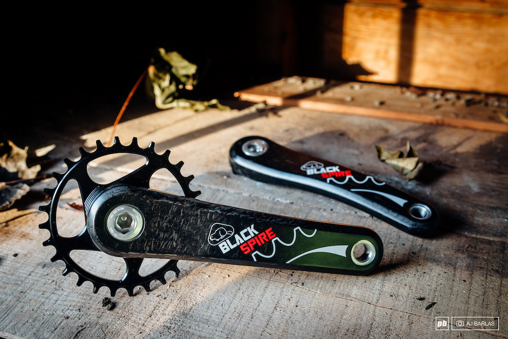 Blackspire s new carbon cranks and direct mount narrow-wide chainring