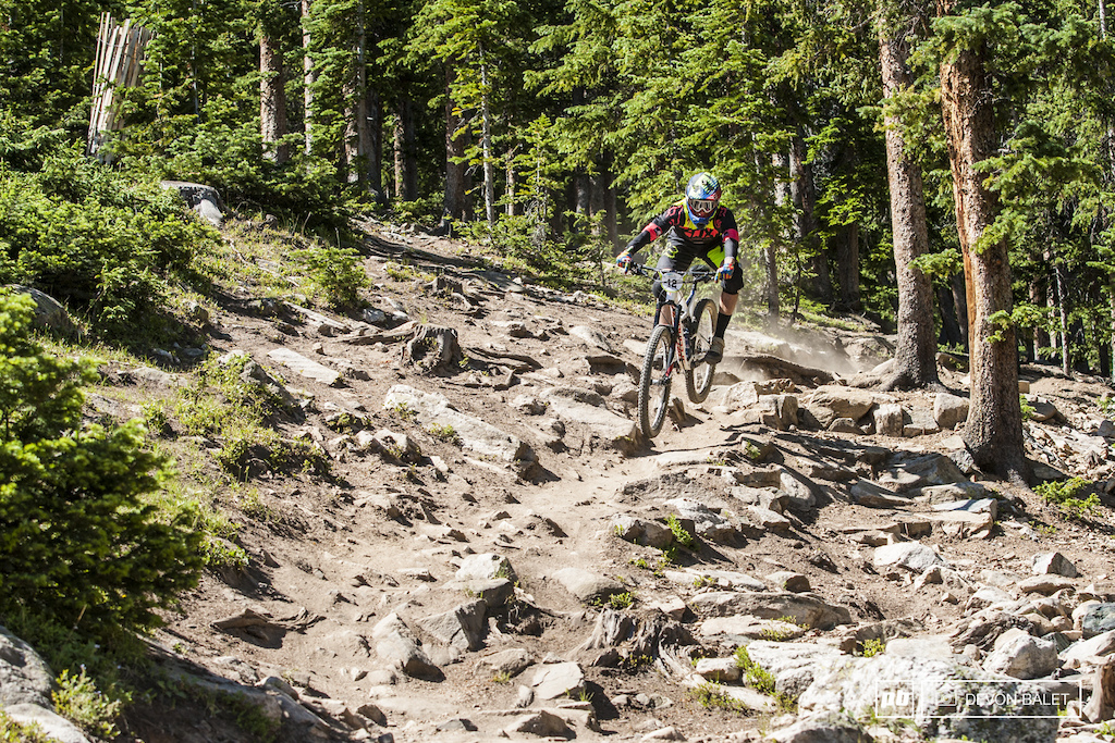 Austin Hackett-Klaube was able to break up the full Yeti dominance finishing out the podium in fifth place.