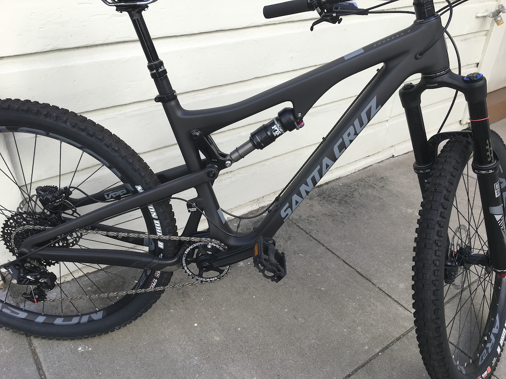 2016 SANTA CRUZ BRONSON C SAM MEDIUM BLK