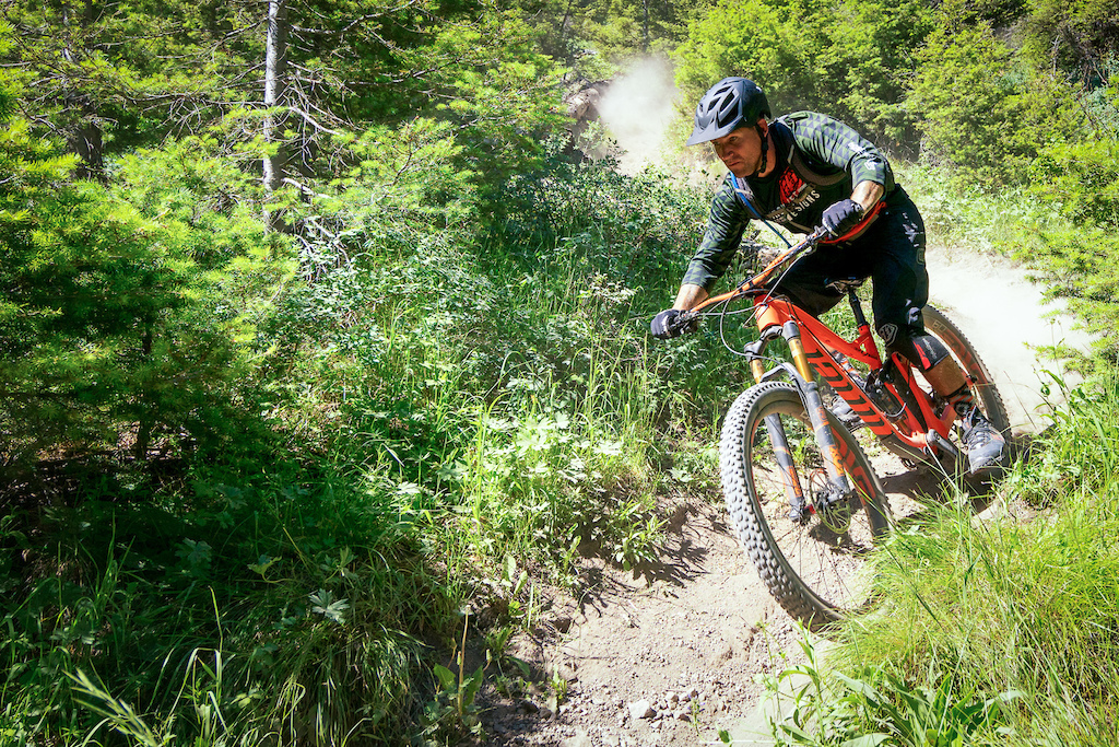 Nate Adams rides the new RIP 9 RDO in Idaho