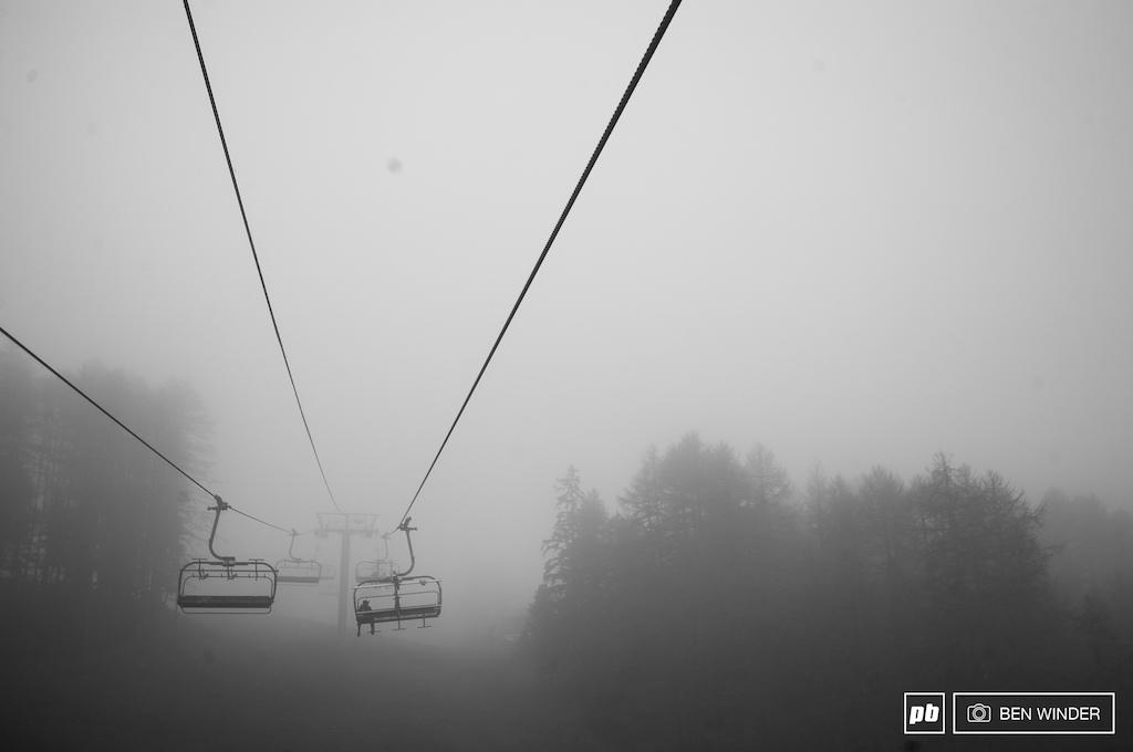 Into the fog…
