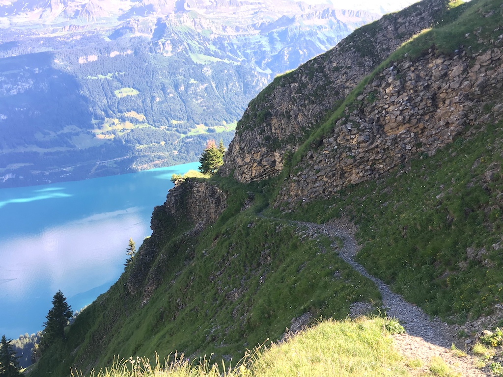 Trail down to Oberried.