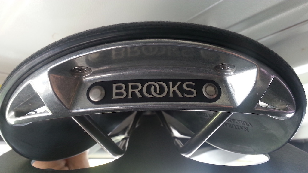 Brooks C17 Cambium Carved.  A treat for my bike &amp; my ass!