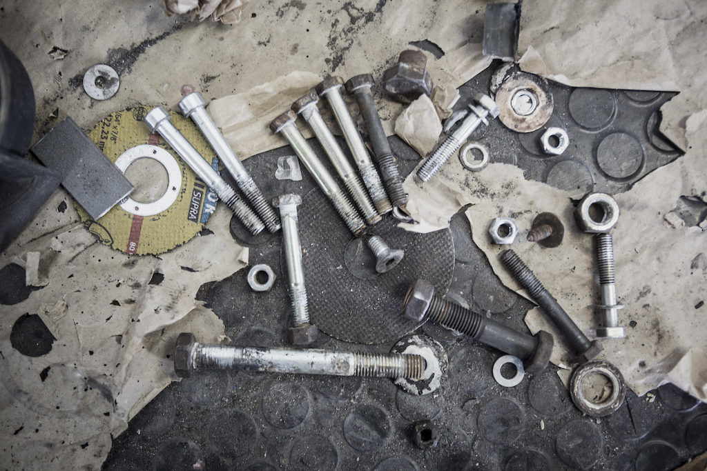 Every single bolt was stripped and replaced