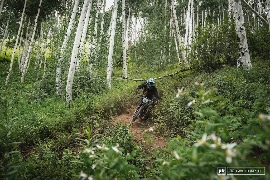 A podium threat in any type of two wheeled competition, Miranda Miller is once again mixing it up with the ladies of the EWS.