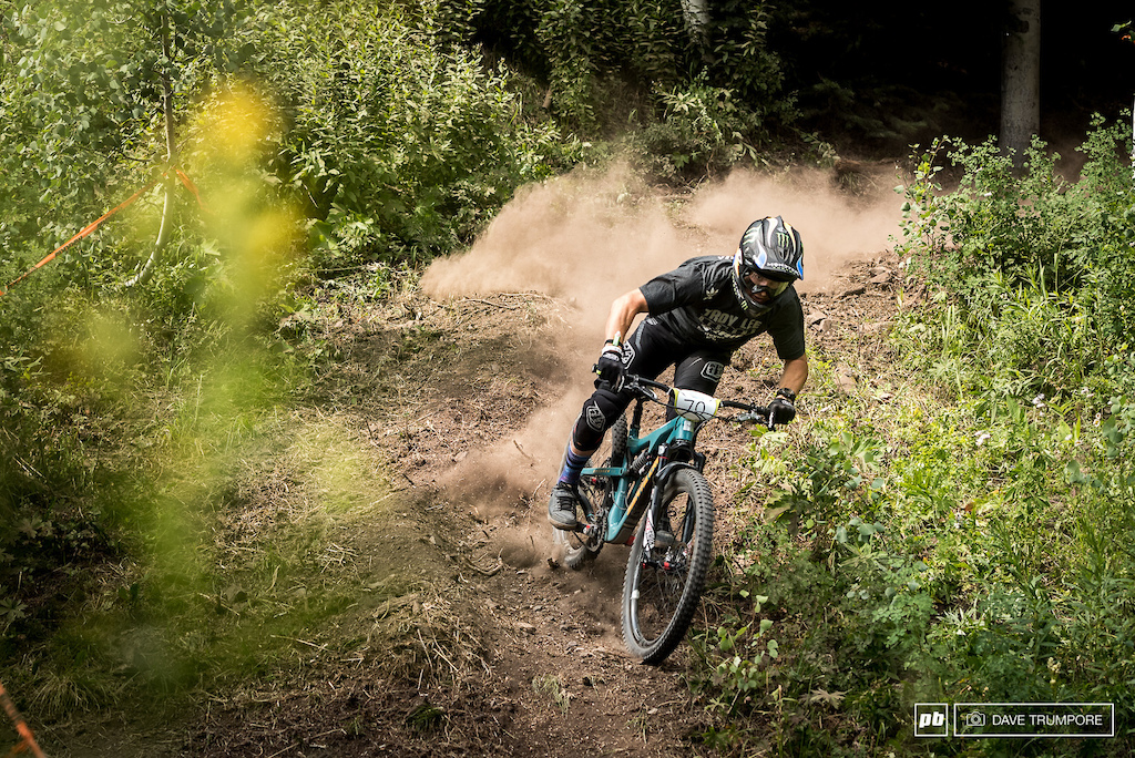 Utah resident Mitch Ropelato knows how to ride the loose Colorado dirt and has drifted his way right up into 17th.