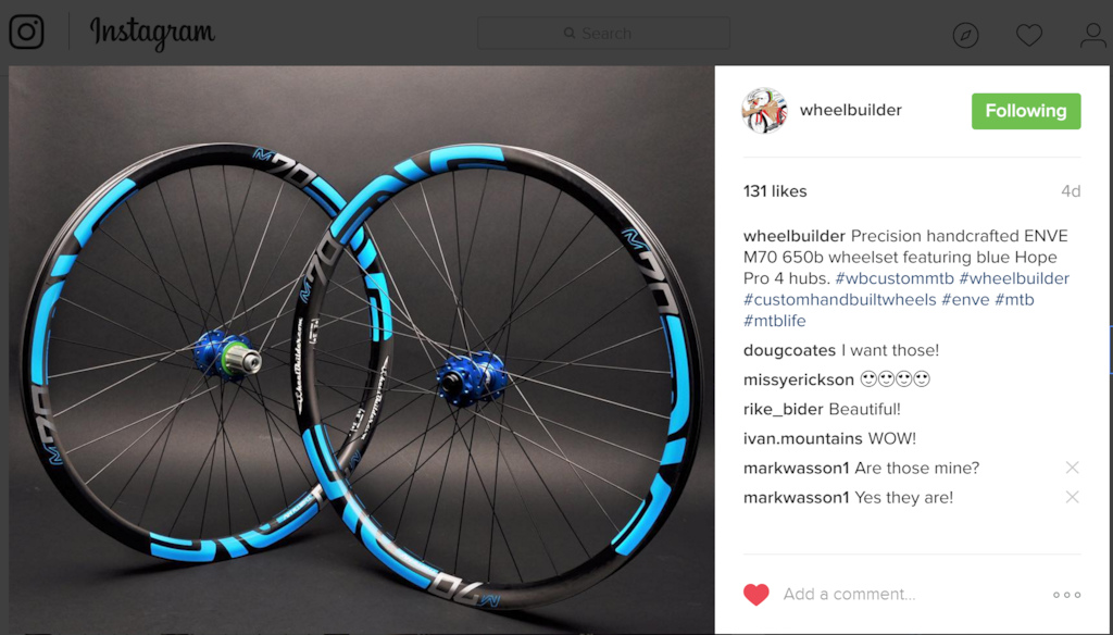 New Wheelset is on it's way!