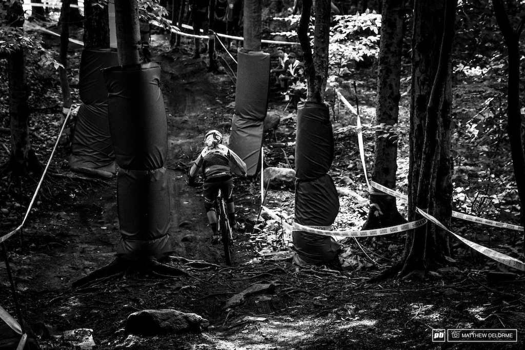 11 seconds and change. Rachel Atherton was aeons ahead of the field.